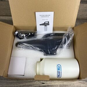 Black and White Battery Sprayer